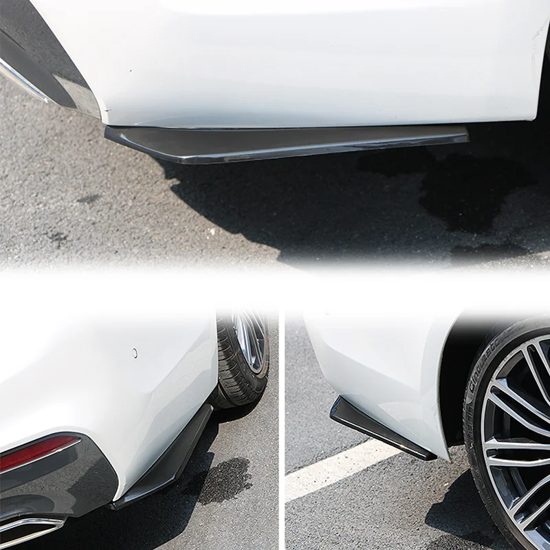 Universal For BMW Accessories E90 F20 E46 E92 For VW Golf 5 6 7 Gti Mk7 Car Rear Bumper Diffuser Splitter Scratch Protector - view 2