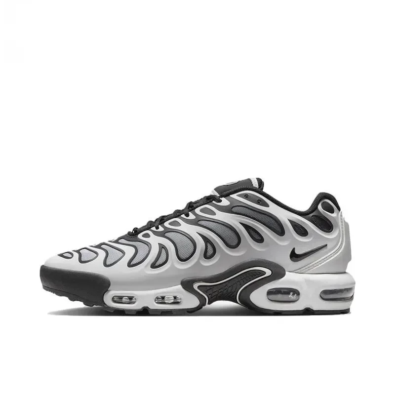 Nike Air Max Plus TN Grey Black Anti-Slip Cushioning Outdoor Sports Sneakers Grey Black Classics Men's Running Shoes  FD4290-101