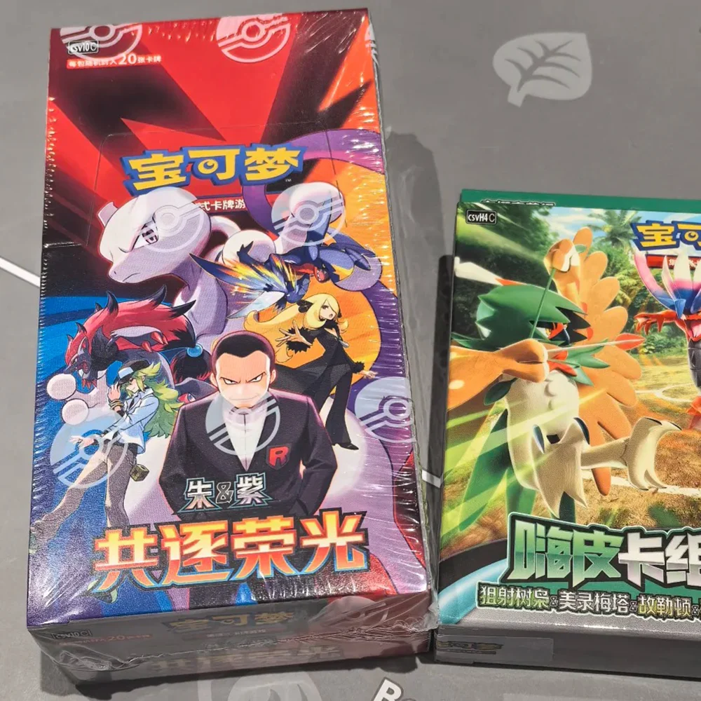 In Stock 100% Genuine Pokemon Card SV18.0 Pursue Glory Together Factory Sealed Case PTCG Simplified Chinese Collection Cards