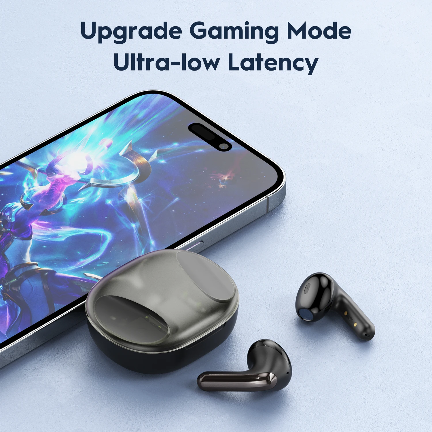 سماعات Bee X6 بلوتوث ، V5.3 TWS ، سماعة رأس لاسلكية ، لعبة ، سماعات رأس موسيقية مع مقصورة بطارية ، سماعات أذن صغيرة ، سماعات أذن ، جديدة