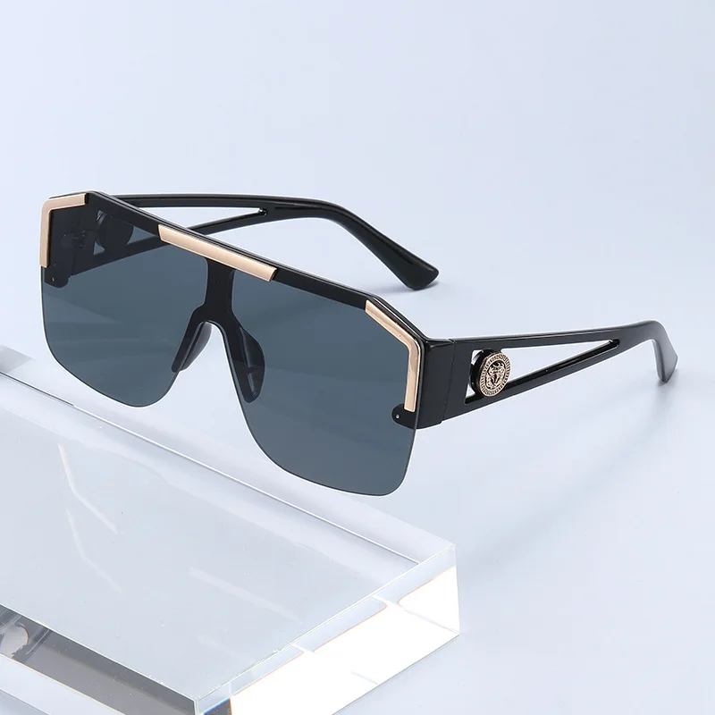 

Square oversized sunglasses for men and women, trendy, for sports, driving, color gradient, Uv400 2023