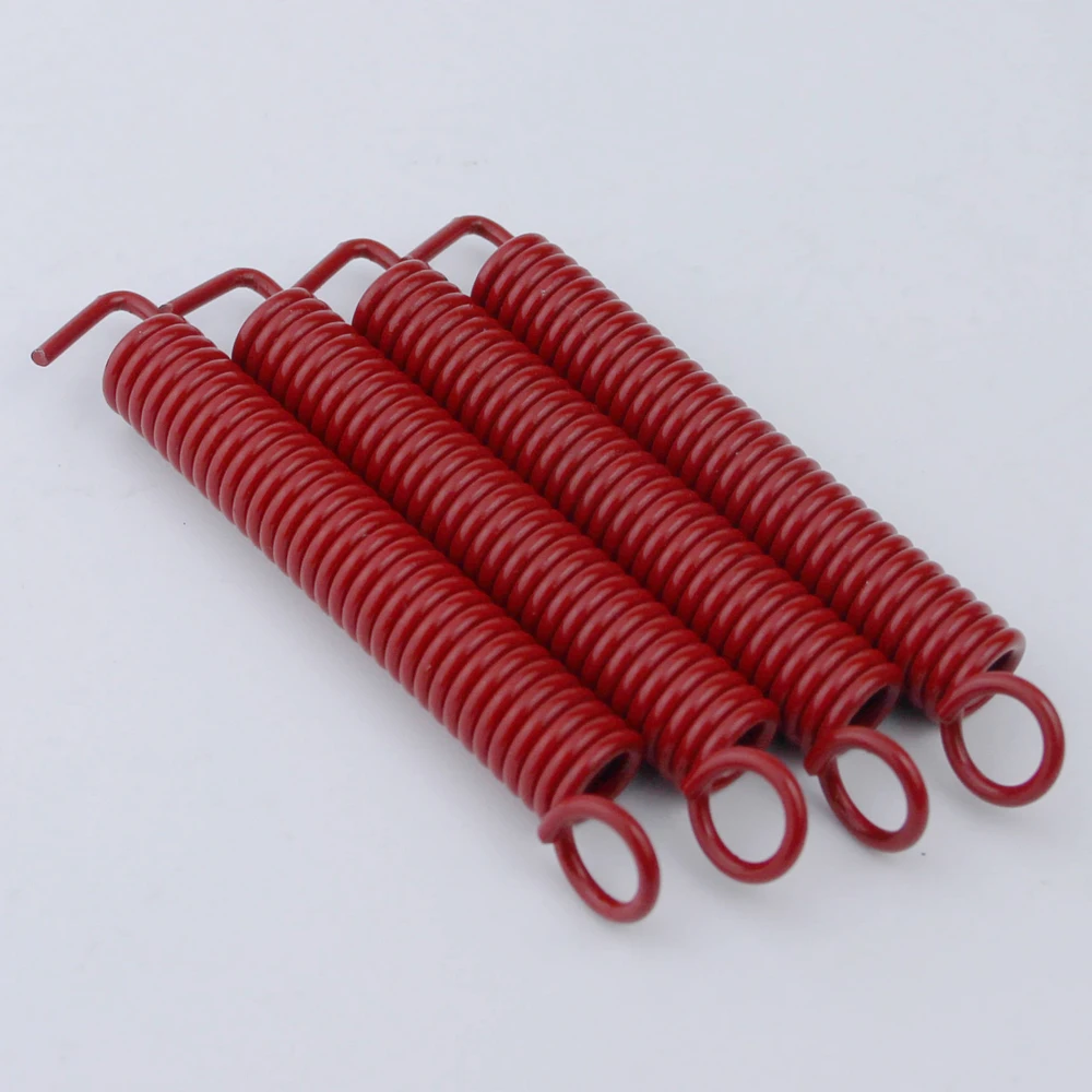 Guitar Tremolo Bridge Springs(Set of 4) Replacement for ST FR Style Precision Instruments Red