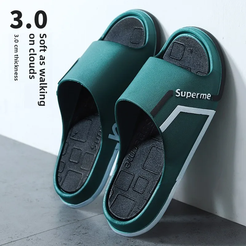 

Unisex Outdoor Sports Anti-Slip EVA Home And Garden Slippers Summer Men's Home Use Feels like Walking on Poop Slip Resistant