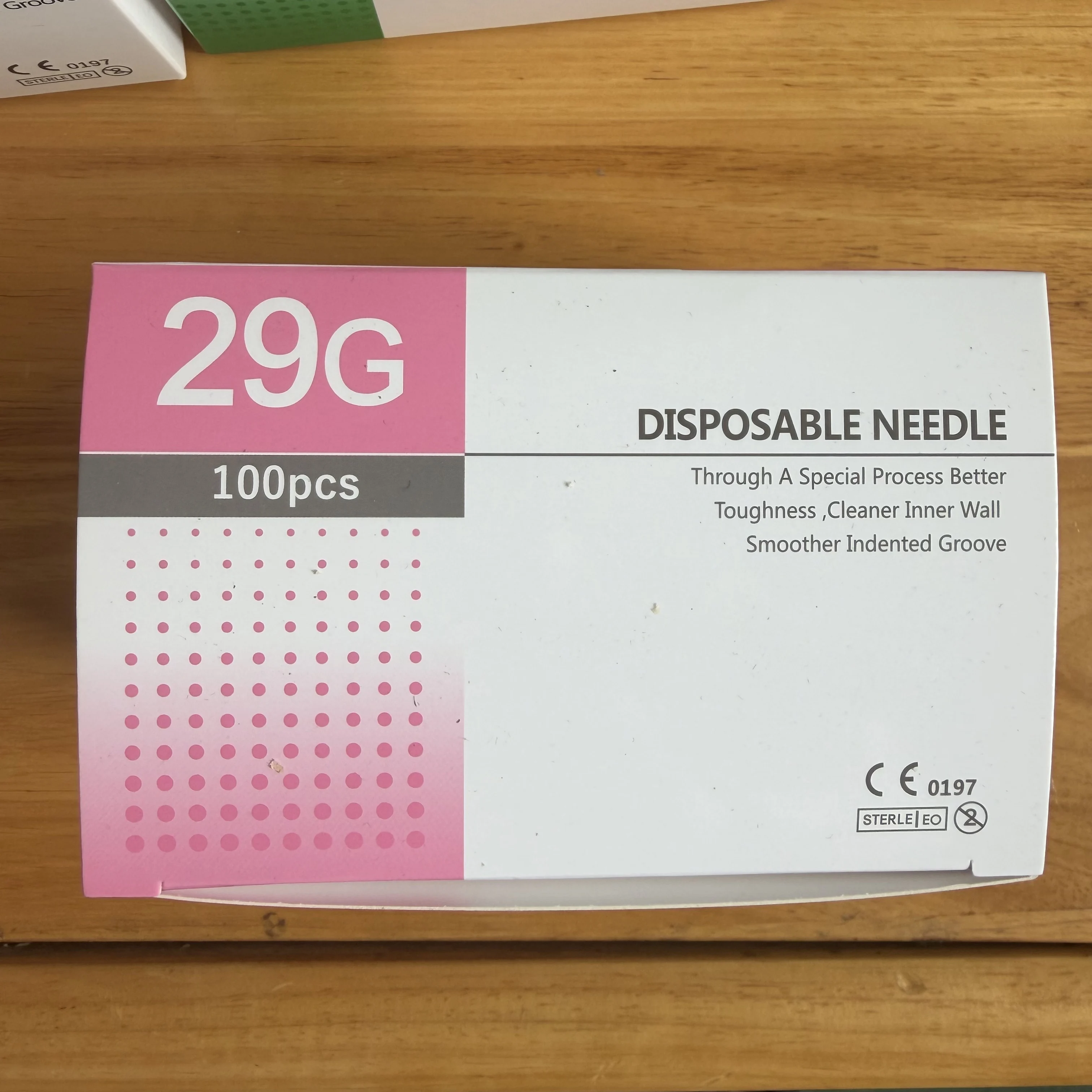 100 Stück 25G, 27G, 29G, 30G, 31G, 32G, 33G, 34G Schmerzfreie Ultrafeine Veterinär- und Tierpflegennadeln Einweg-Injektionsnadeln