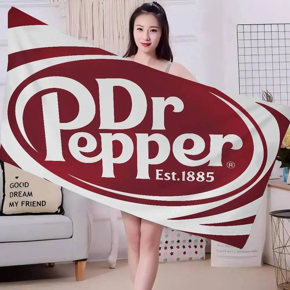 D-Dr P-Peppers Logo Big Microfiber Beach Towels Quick Dry Towel Sand Beach Towels Pool Towel For Travel Swim Pool Yoga