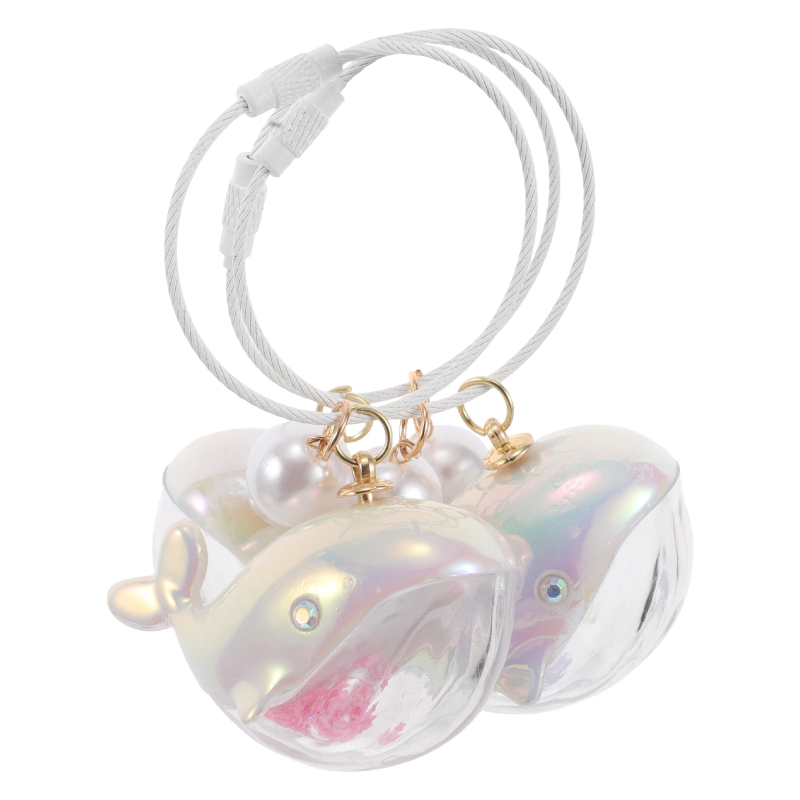 

3pcs Dolphin Keychains Animal Bag Charms Kawaii Accessories Lucky Keychain Favor Car Keys nament Backpack Keychains Marine