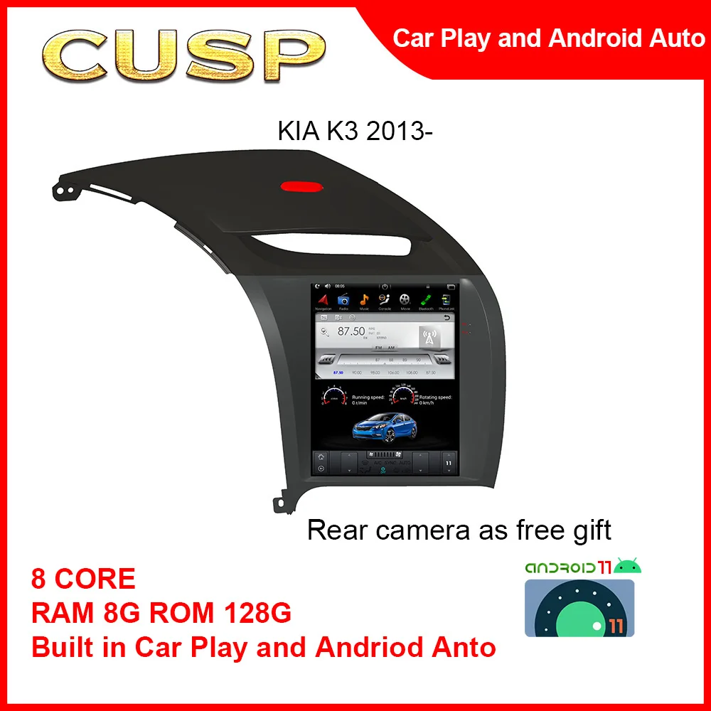 Hot Sales 10.4 Inch Car Screen Car Stereo Radio Car Play Video Play GPS Navigation For KIA CERATO/K3/FORTE 2013-