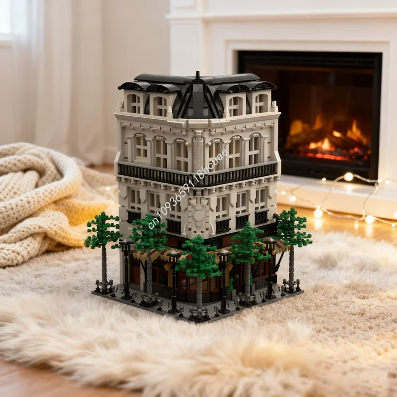 4204 قطعة MOC باريس بولانجي ستوديو وحدات نموذج اللبنات لتقوم بها بنفسك التعليم الإبداعي هدايا عيد الميلاد لعبة أطفال عيد ميلاد #1