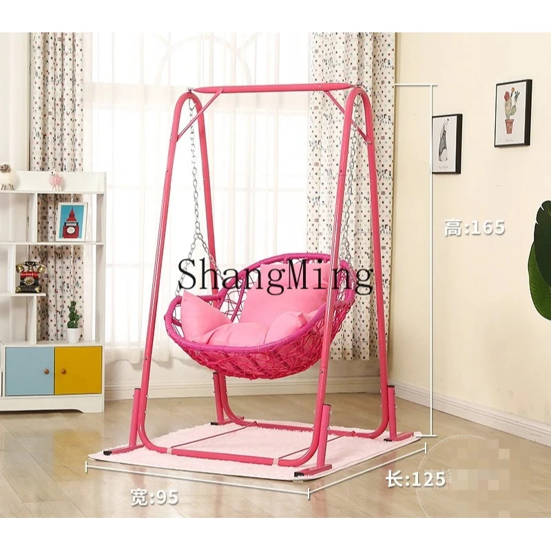 

SM household cradle chair indoor and outdoor bird's nest swing balcony single spider plant hanging basket rattan chair