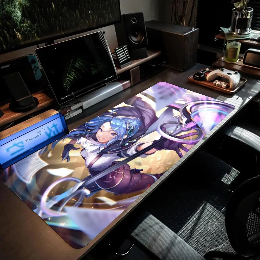 Cute Heaven Burns Red Mouse Pad Keyboard Mouse stitch Mouse pad,Gaming Accessories,Long Desk Mats,PC Parts XXL90x40cm