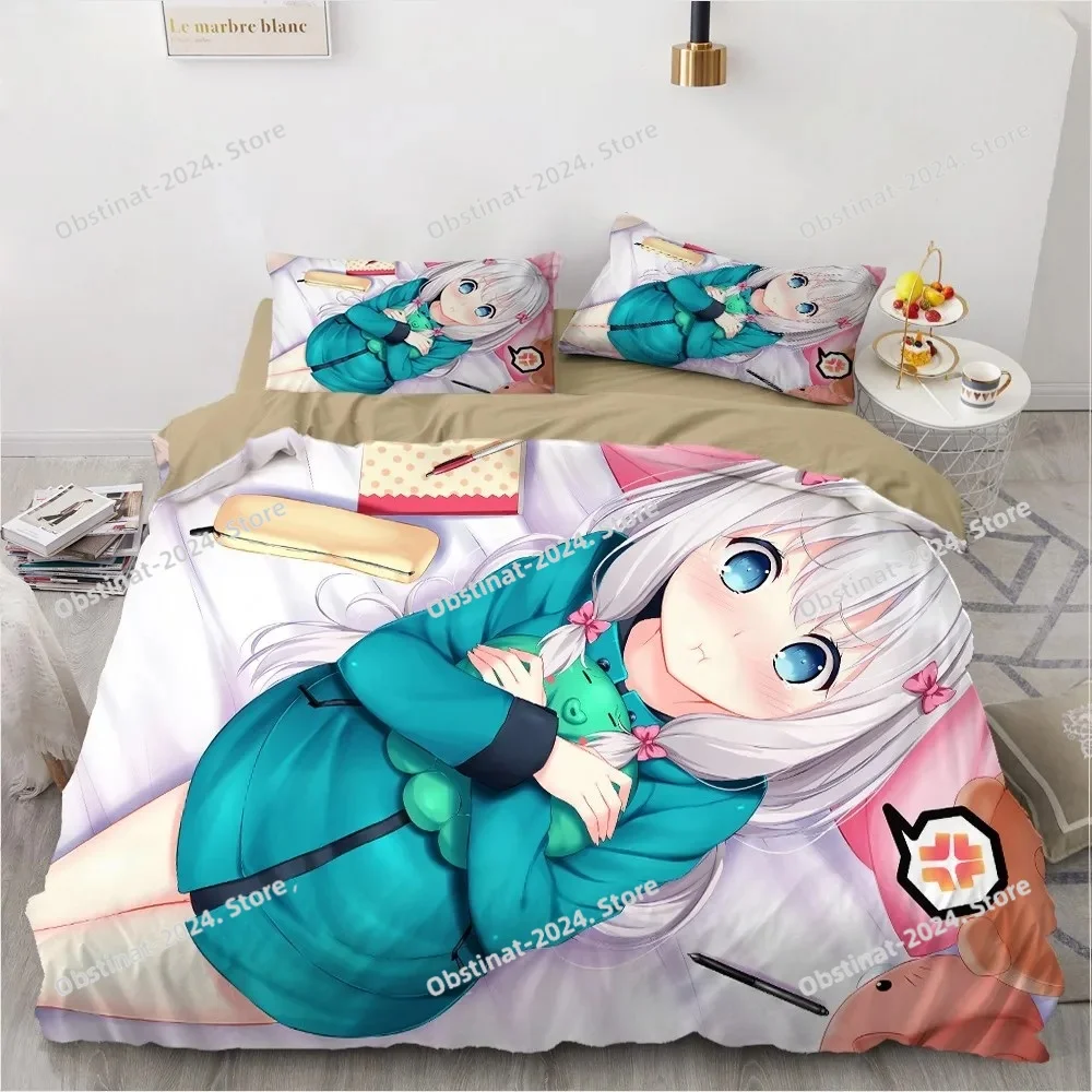 

3d Print Anime Re_Zero Bedding Set Cartoon Duvet Cover Sets Comforter Bed Linen Twin Queen King Single Size Gift Home Decor Kids