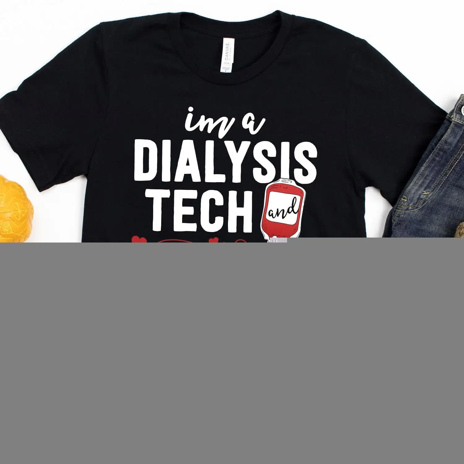 I m A Dialysis Tech Urine Good Hands T Shirt Nephrology Nurse Doctor