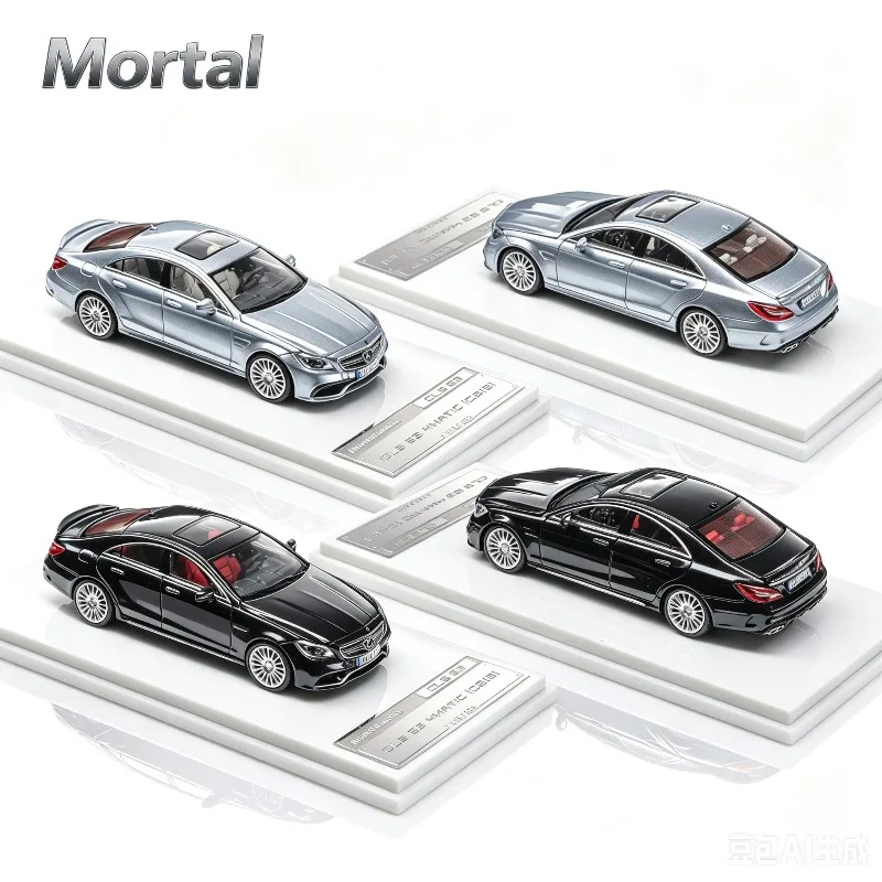 mortal-1-64-cls63-amg-4matic-w218-devil's-eye-alloy-car-model-static-simulation-ornament-adult-collectibles-holiday-gifts