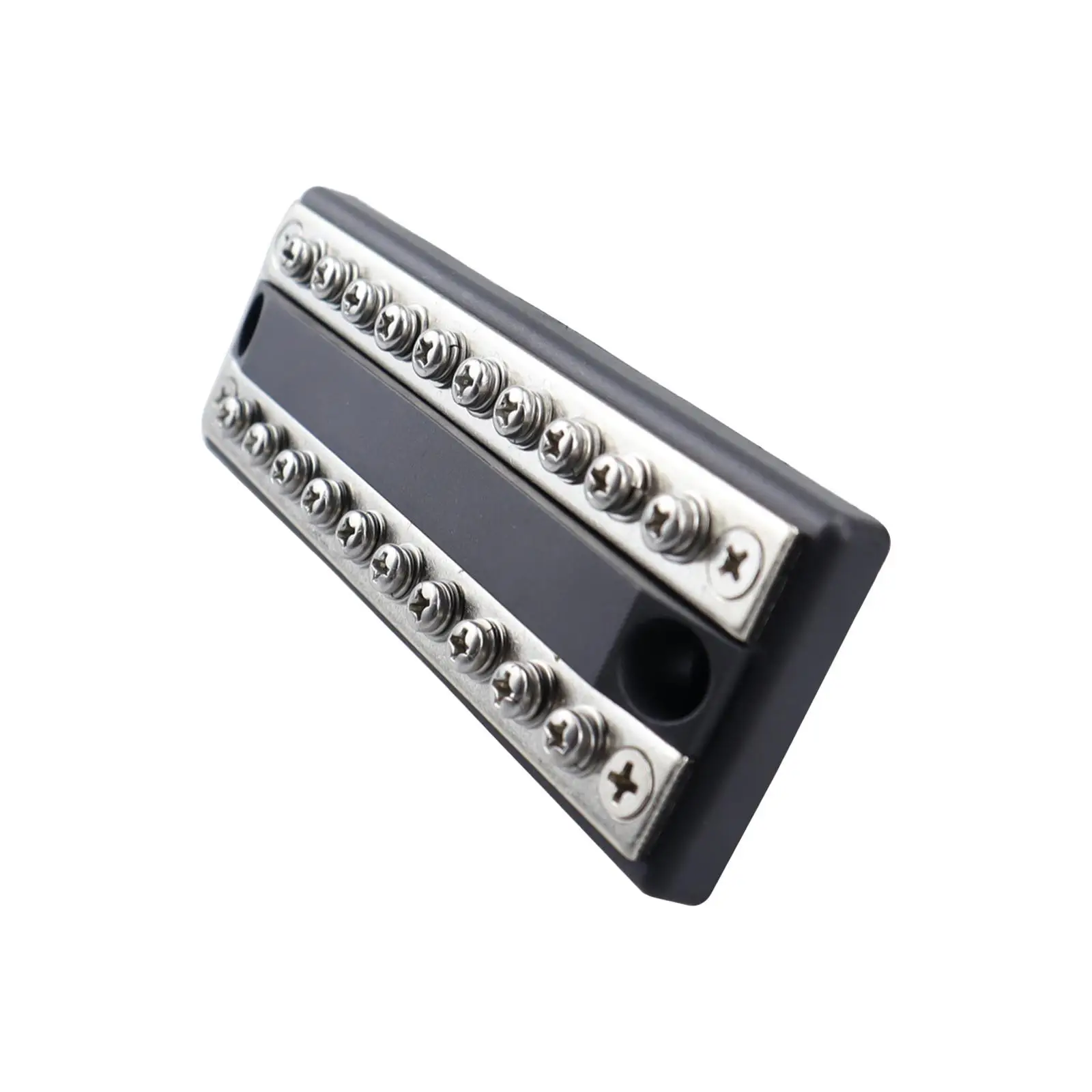 Screw Terminal Strip Blocks Screw Terminal Strip 10 Position bus Plated Standard Double Row Electrical Barrier Strip