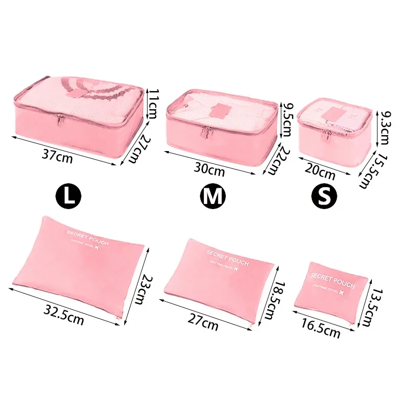 Travel Organizer Bag Set 5