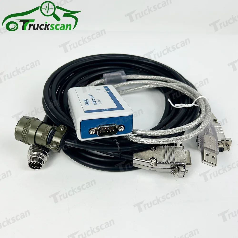 For MTU USB to CAN V2 COMPACT IXXAT Diagnostic tool 2.74 MDEC ADEC Cable Diesel MTU DiaSys Truck Engine Diagnostic tool