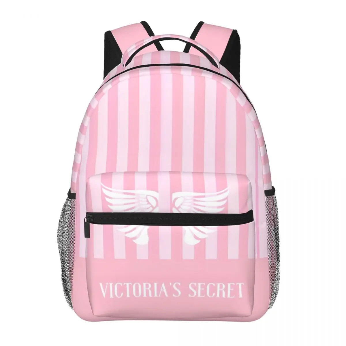 Love-Victoria--S-Pink-Secret Student School Bookbag Canvas Daypack Elementary High College Travel Bags 16in