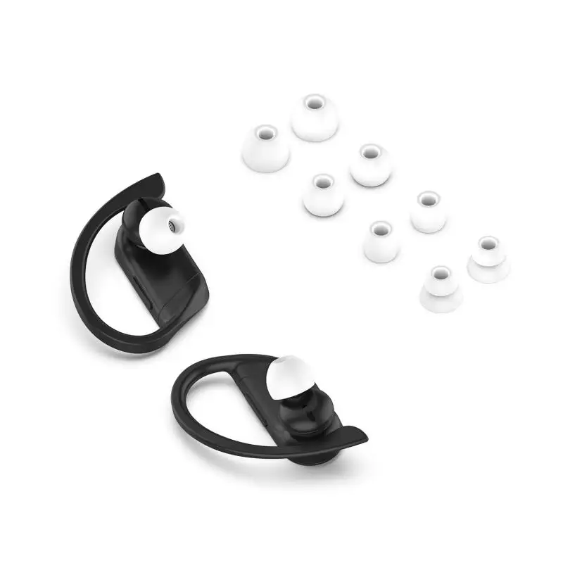 Silicone Rubber Eartips Earbuds Replacement Ear Tips for 1/2 Ear Plug Caps Cover Earphone Accessories
