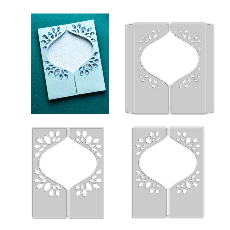 Twinkle Frames Birch Press Metal Cutting Dies Layer Frames Scrapbooking For Paper Making Beautiful Pattern Card Craft
