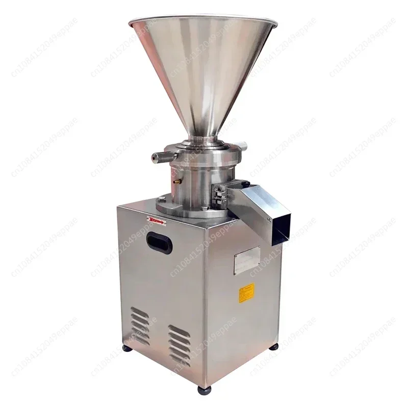 JMC-80 Vertical Colloid Refiner Grinding Peanut Butter Grinding Hot Sauce Machine 380V Stainless Steel Colloid Grinding