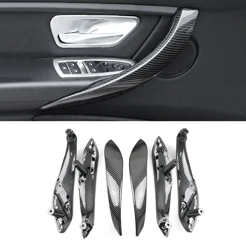 

Для BMW 3 и 4 серий F30 F80 F31 F34 F35 F32 F82 F33 F36 F83 M3 M4: Аксессуары для автомобиля, накладки на внутренние дверные панели, ручки дверей