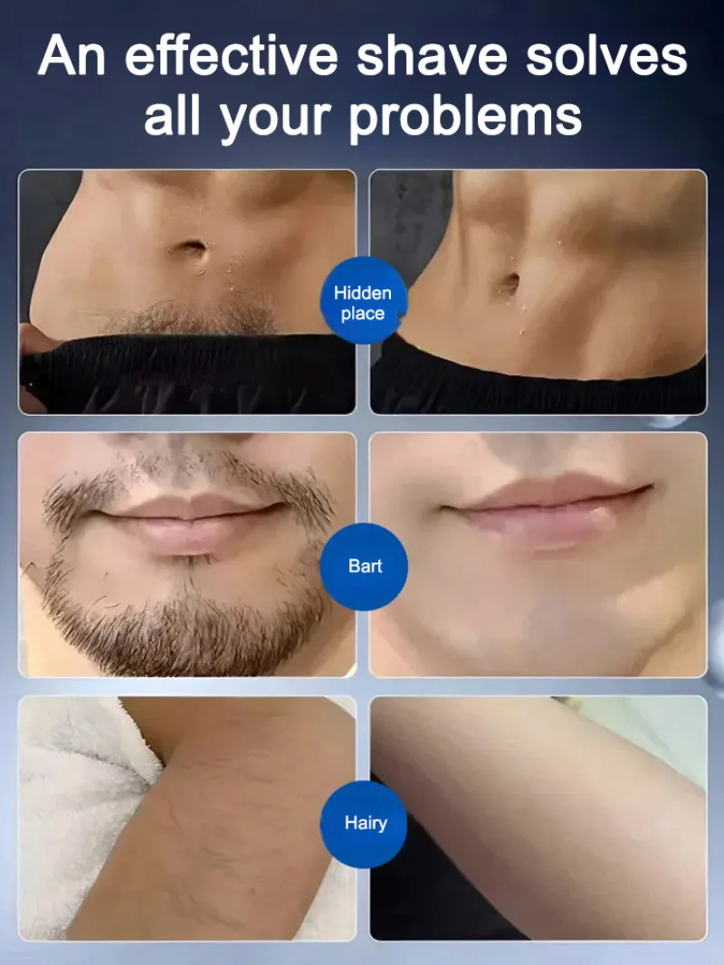 ماكينة حلاقة كهربائية محمولة برأس مزدوج ماكينة حلاقة عائمة قابلة لإعادة الشحن بواجهة صغيرة