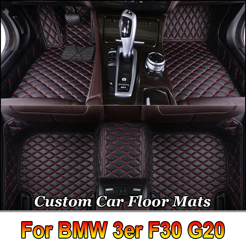 

Автомобильные коврики на заказ для BMW 3er F30 G20 2013-2023 316-340, автомобильные ковры, аксессуары для ног
