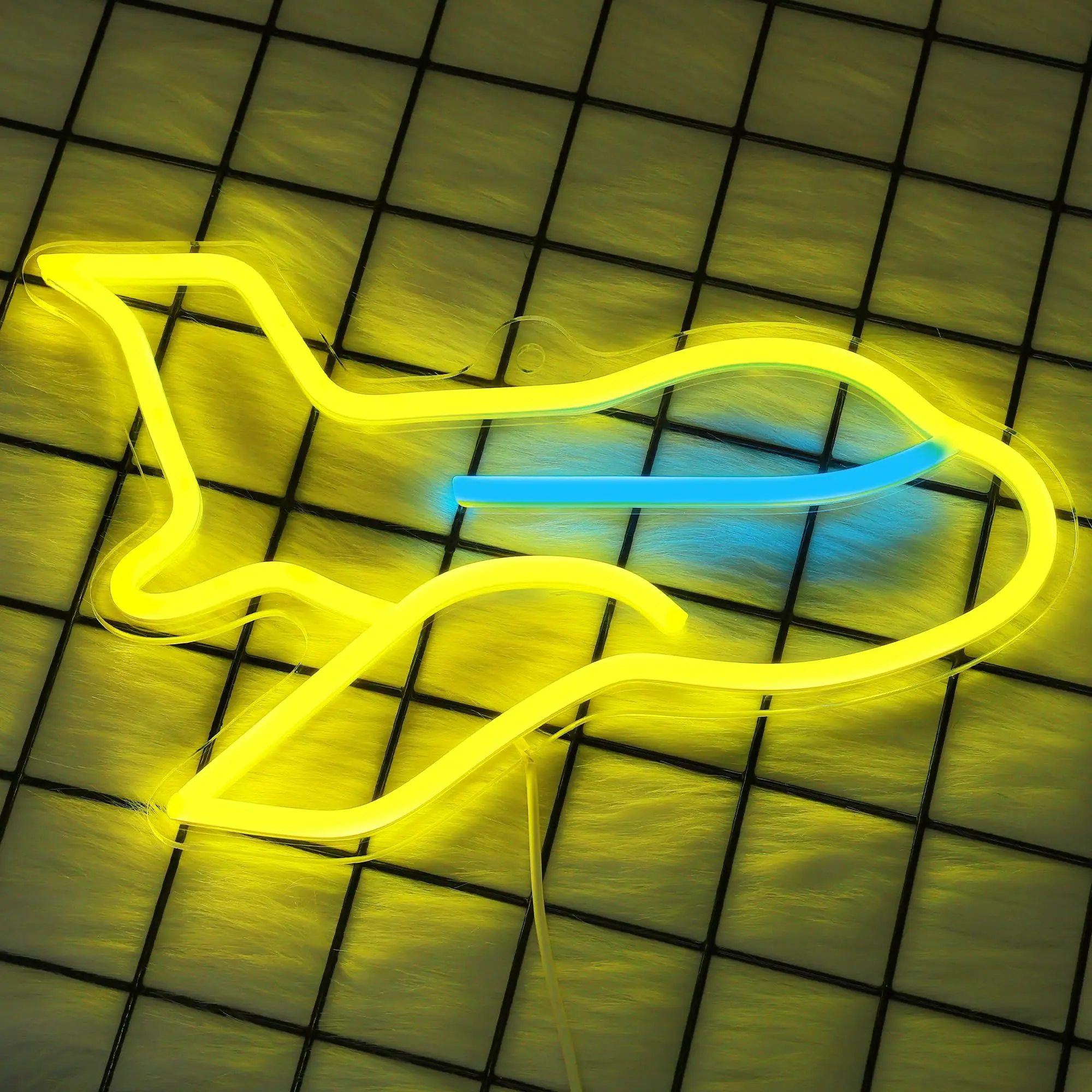 航空機のネオンライト、旅行愛好家に最適、航海をテーマにしたスペース、USB電源、調光可能なスイッチ