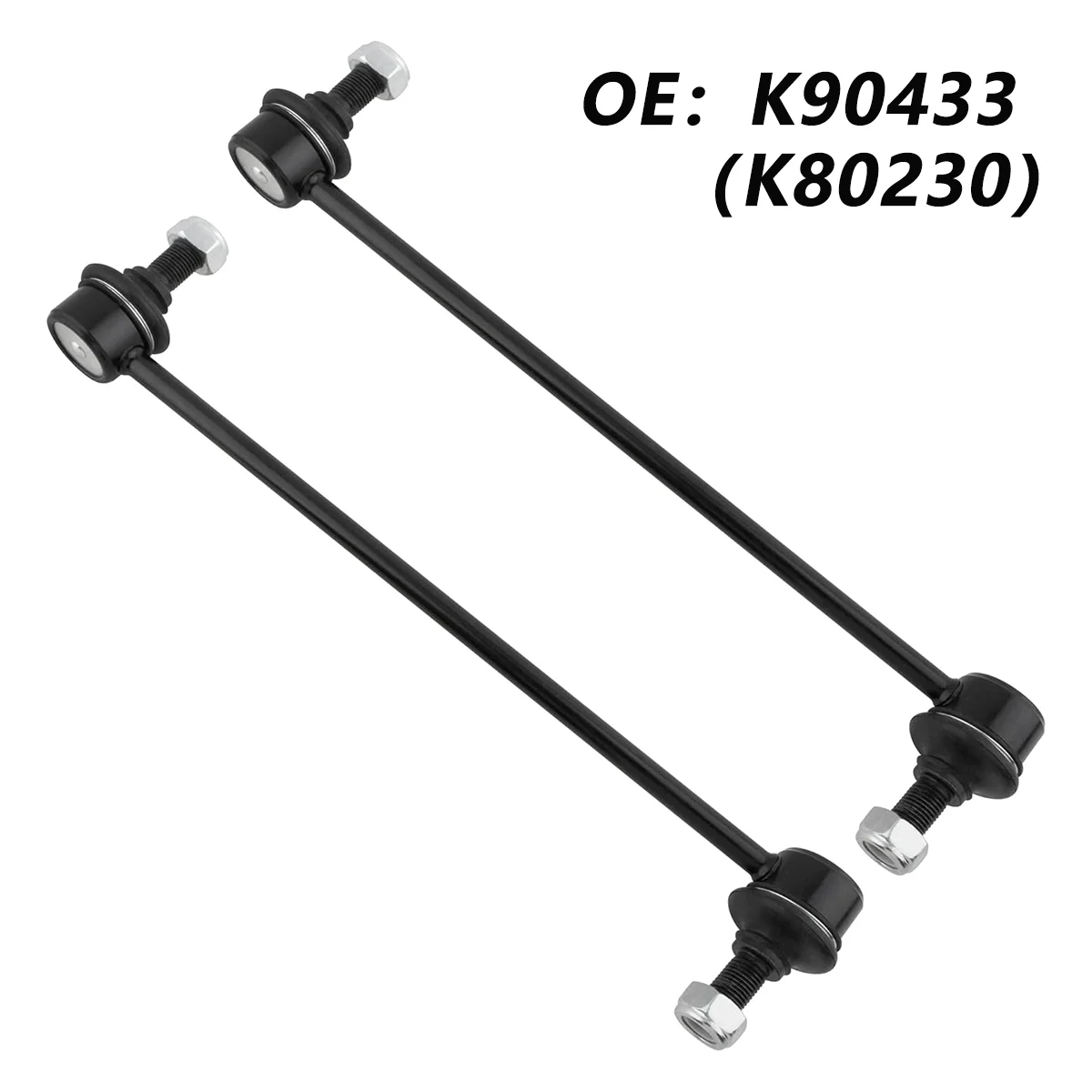 

2 шт. передние тяги стабилизатора подходят для Pontiac Vibe 2003-2010/Scion TC 2005-2010/Toyota Corolla/Matrix/Prus K90433/K80230