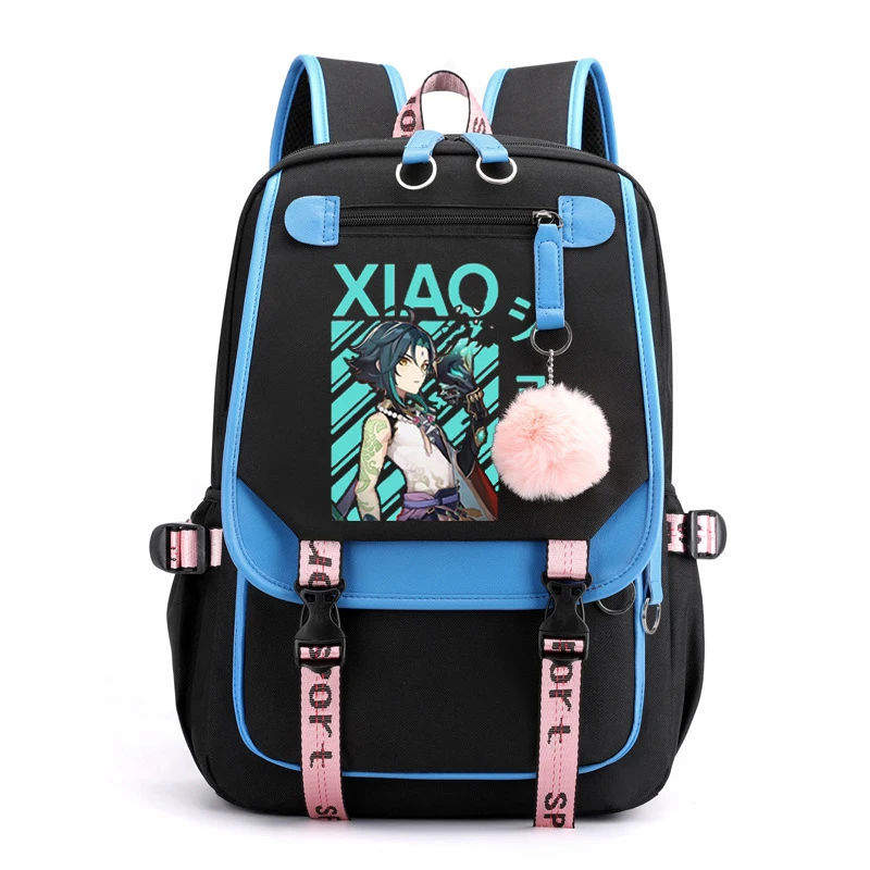 

Genshin Impact Children Backpack Girls Primary School Bag Genshin Impact Kid Girls Usb Waterproof Backpack Schoolbag Mochila