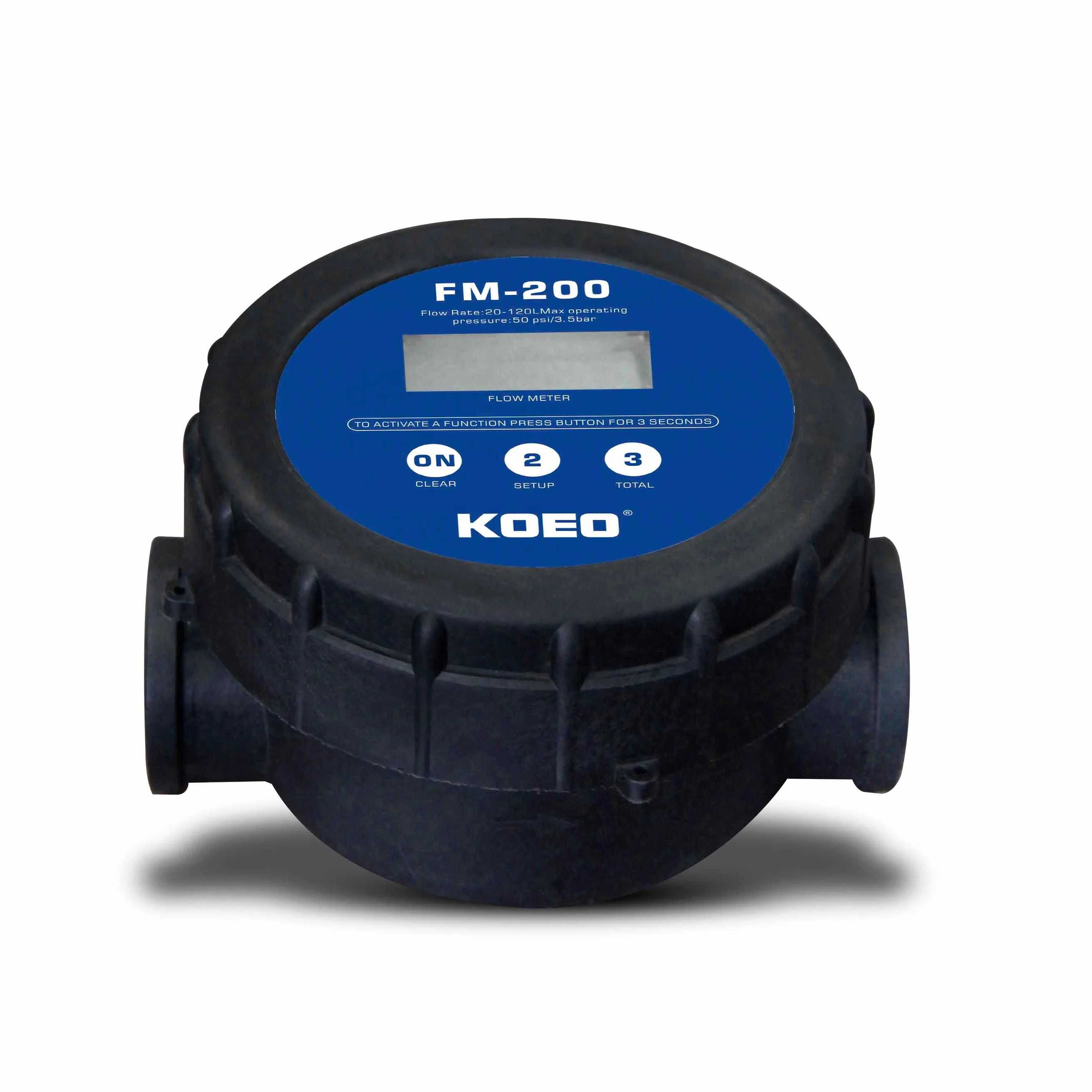 FM200 Top Sale Electronic Turbine Flow Meter for Adblue, Chemical Liquid, Water and Fuel