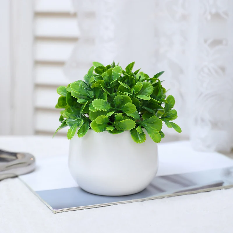 1 قطعة ترتيب يرتدي النباتات المحاكاة ثلاثية الأبعاد. مناسبة لمكاتب الأعمال وطاولات الطعام في الفنادق والمقاهي ونوافذ العرض والمعيشة #3