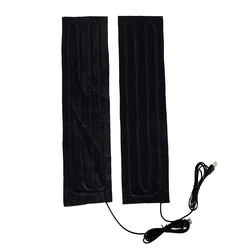 10*40cm Lightweight USB 5V Carbon Fiber Heating Pad Hand Warmer USB Heating Film Electric Winter Infrared Fever Heat Mat