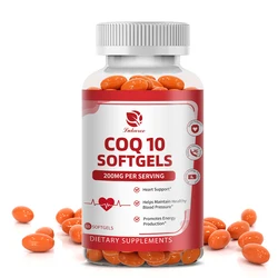 Lukaree High Absorption Coenzyme Q10 COQ10 Soft Capsules Heart Health & Energy Production Cardiovascular and Cholesterol Health