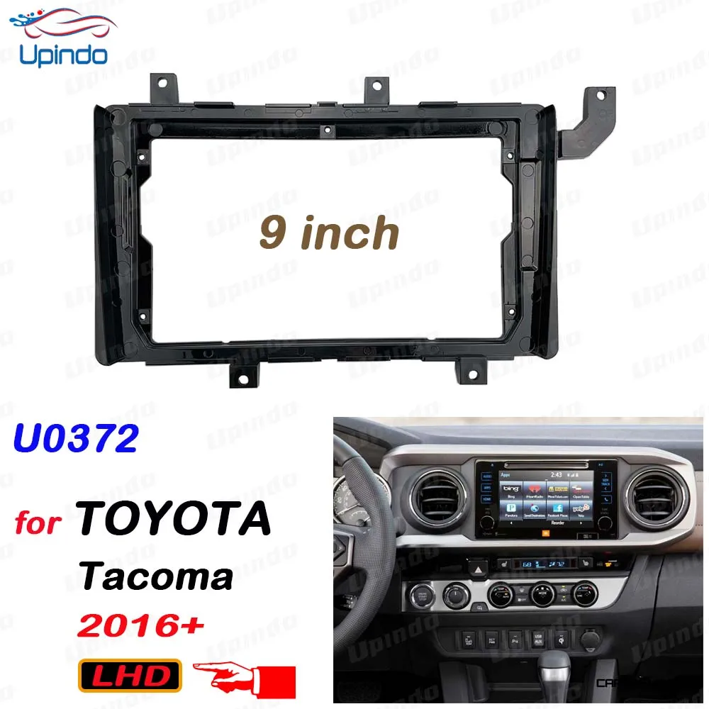 

For Toyota Tacoma 2016+ 9 inch Android Radio Dash Kit, Double Din Stereo Installation Frame, Car Fascia Panel