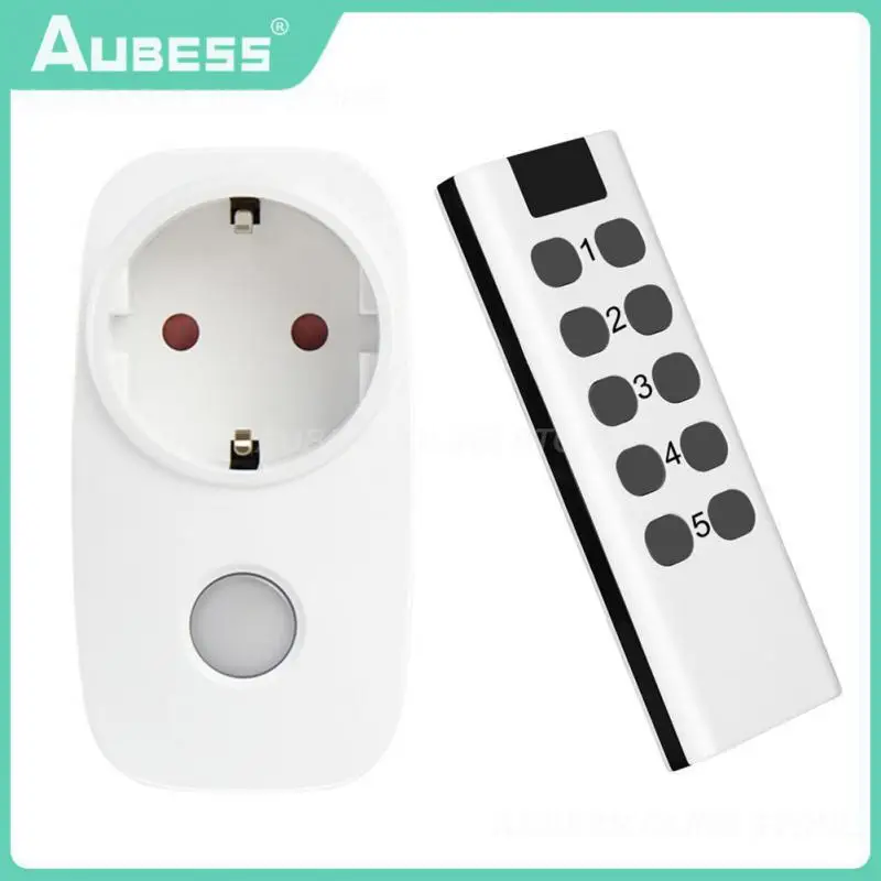 Rf 433mhz Plug Mini 16a Eu Wireless With Remote Controller Smart Homme Power Socket Remote Control Outlet