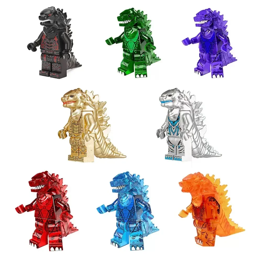 Ninja Anime Figuren Mini Figuurtjes Bouwblok Speelgoed Poppen Model Figuren Kinderen Jongens Verjaardag Cadeaus Slang Monster Gevechtsmodel - afbeelding 1