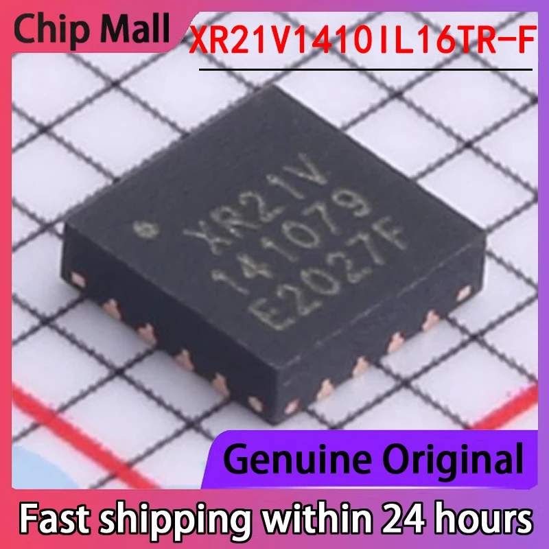

Оригинальный USB-чип XR21V1410IL16TR-F посылка QFN16, в наличии, 1 шт.