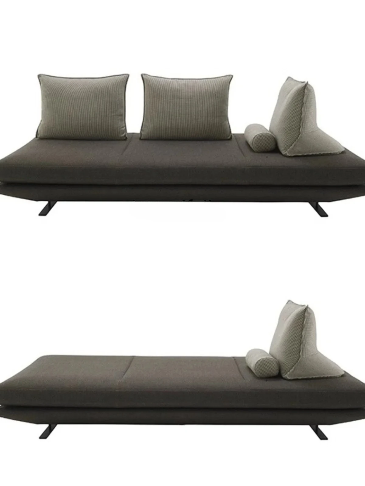 

Итальянский спинка Prado, прямой тканевый диван для дома, гостиной, передвижной диван