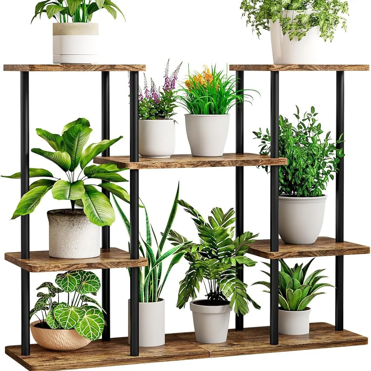 

Indoor 4-story plant stand, corner small wrought iron plant stand, outdoor display stand, balcony, living room flower stand