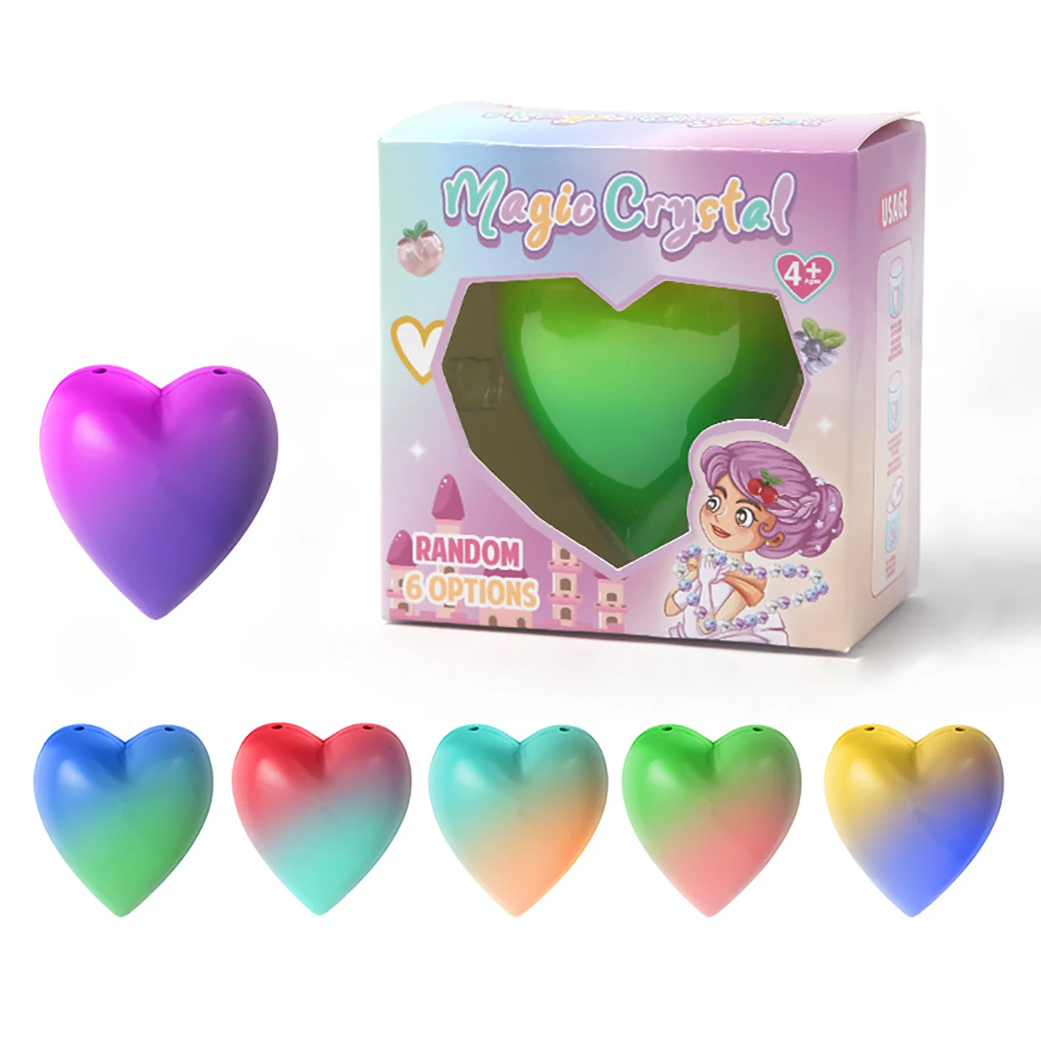 

Красочная игрушка для инкубации пузырей любви. Красочный детский браслет-сюрприз, слепая коробка (цвет и случайный стиль).