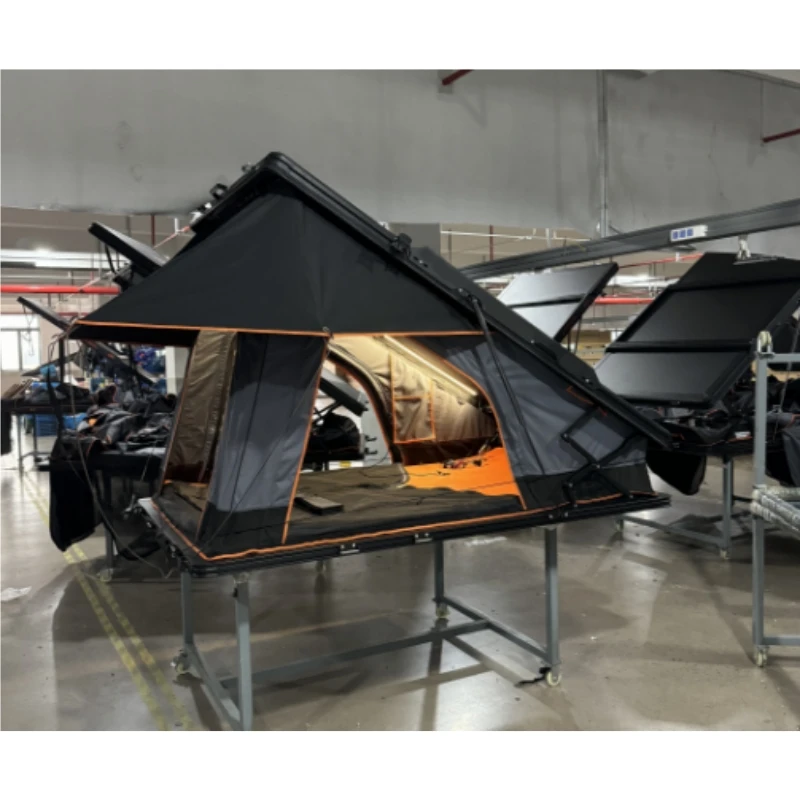 

Factory Direct Supply 4x4 Camping Roof Tents Outdoor Aluminum Roof Tent Camping Hardtop Roof Tent