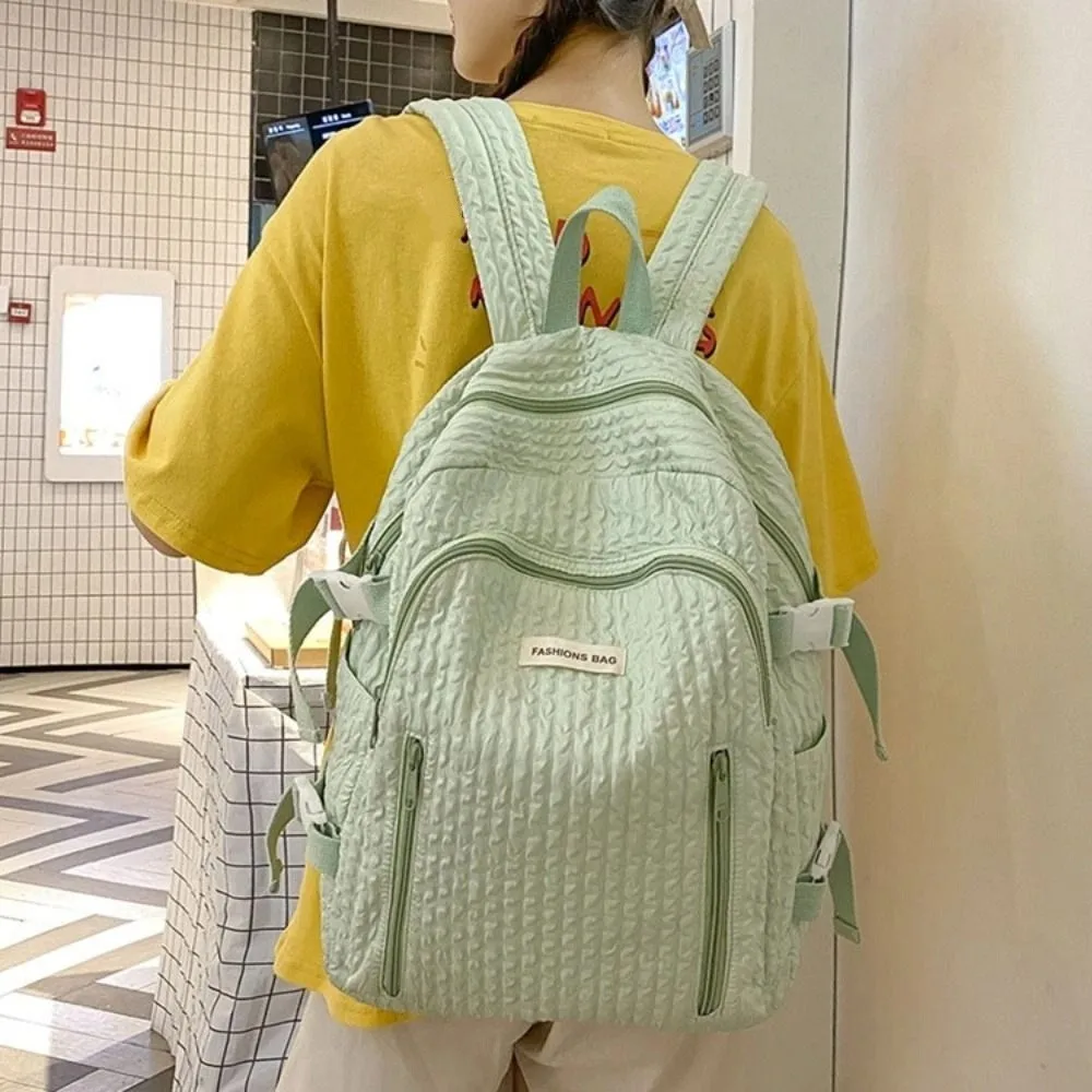 

Сплошной цвет, студенческая школьная сумка ярких цветов, простой рюкзак большой емкости, водонепроницаемый рюкзак, студенческий рюкзак для мужчин и женщин