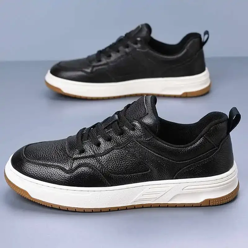 

Ecoleather Tied Basketball Shoes Leopard Tennis Black Men's Sneakers Sports Raning Sneakersy Retro Universal Brands Luxo