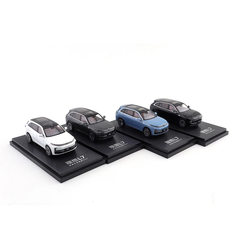 Li Auto L7 Auto Model 1/64 Auto Legering Motorvoertuig Diecast Metalen Model Kinderen Speelgoed voor Jongens Vrienden Geschenken Verzamelen Ornamenten