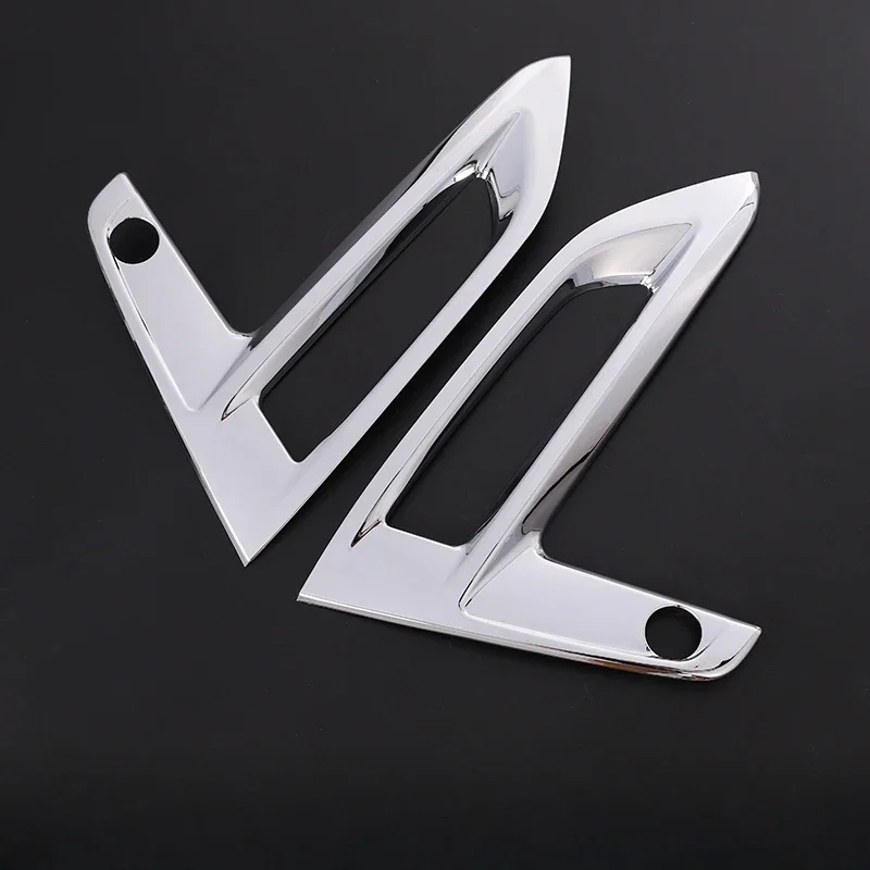 Car Styling Chrome ABS Plastic Front Rear Fog light Lamp Cover Trims Decoration For Nissan 14th 2020 2021 2022 23 Sentra Sylphy