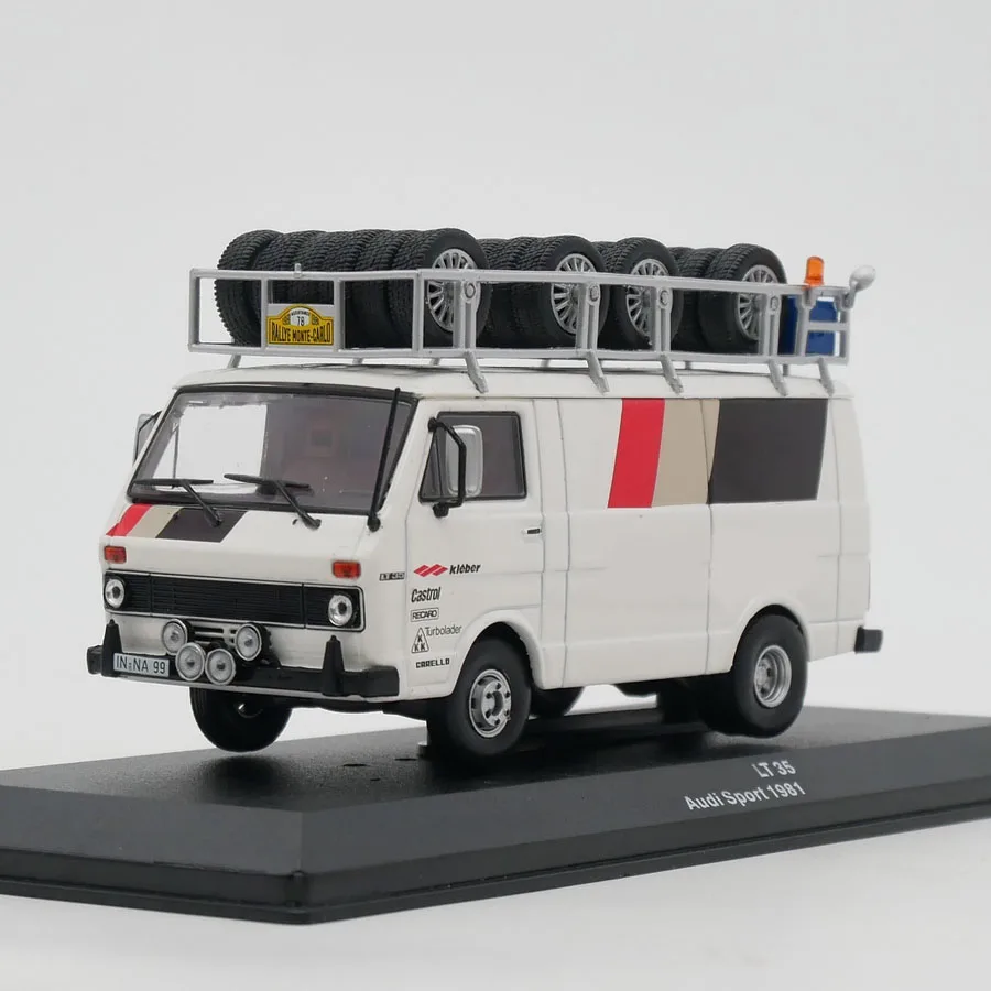 

1:43 Scale Diecast Alloy LT 5 Sport 1981 Logistics Van Toys Cars Model Classics Adult Gifts Collection Souvenir Static Display