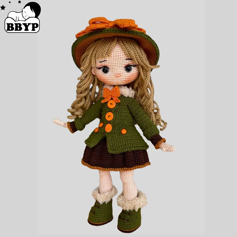 

Вязаная крючком кукла Венди ручной работы, вязаные куклы для домашнего декора, игрушки-украшения, готовые куклы
