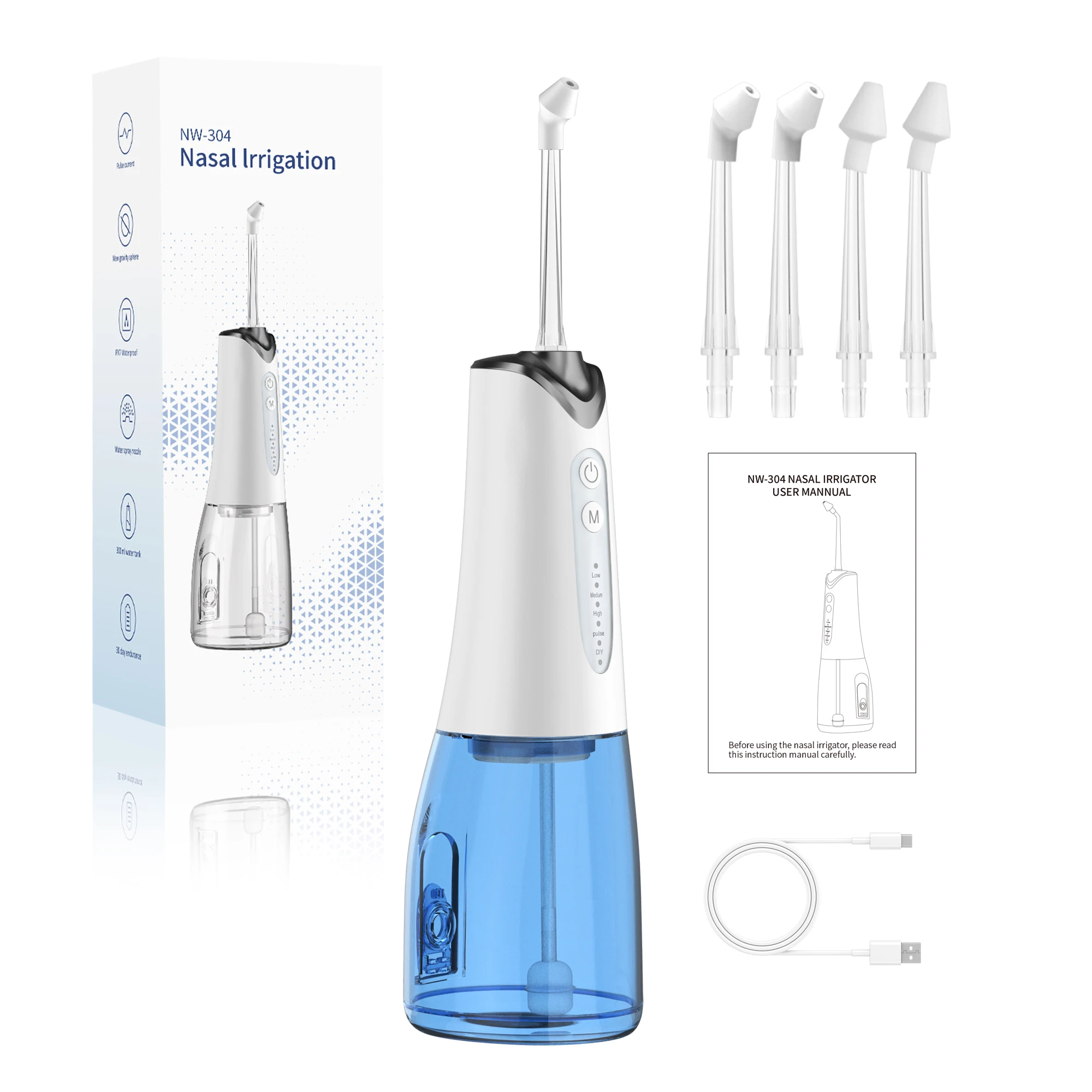 

Electric Nose Wash Smart Nose Wash Wholesale Price Nose Wash IPX7 Waterproof