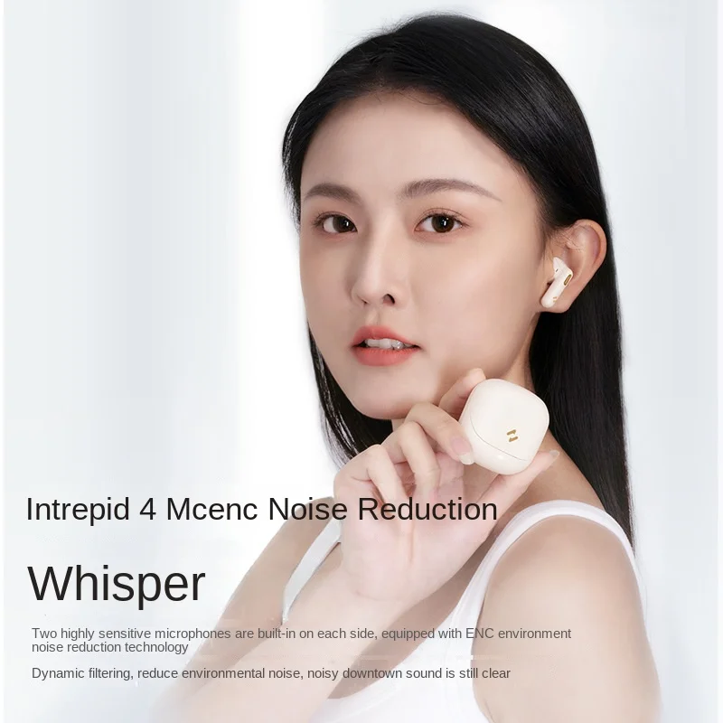 OPUYYM S3mini Wireless Bluetooth Headset Large Battery ENC Call Intelligent Noise Reduction in-ear Headphones Earpods